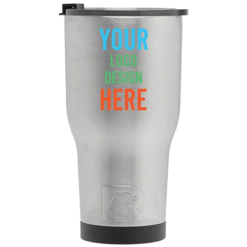 Custom Personalized Laser Engraved RTIC 30 oz Insulated Tumbler - Stainless - Closeout - 5
