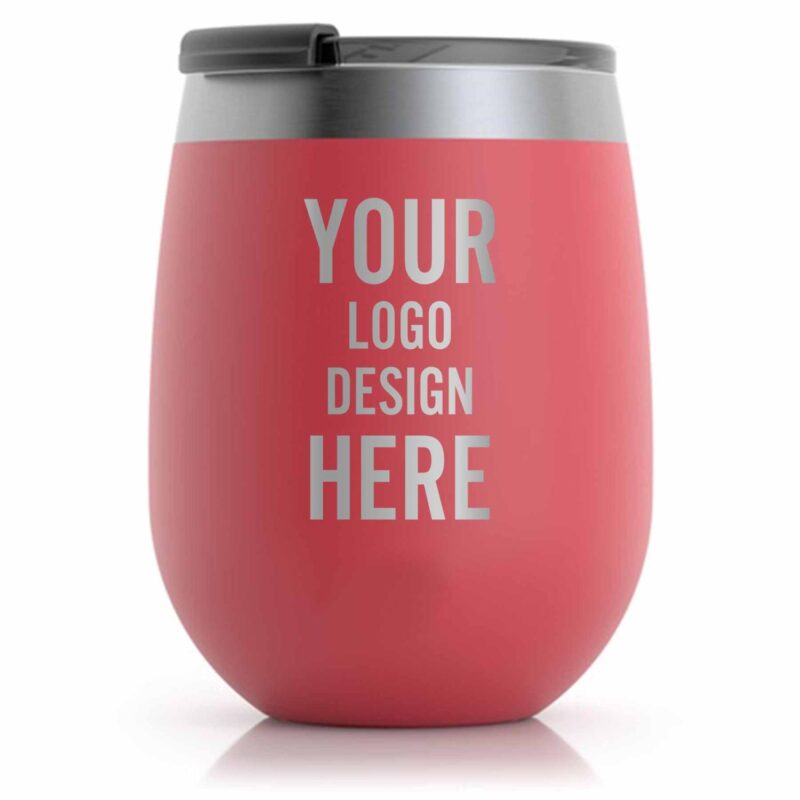 Custom Personalized RTIC 10 oz Wine Tumbler - Powder Coated - Closeout