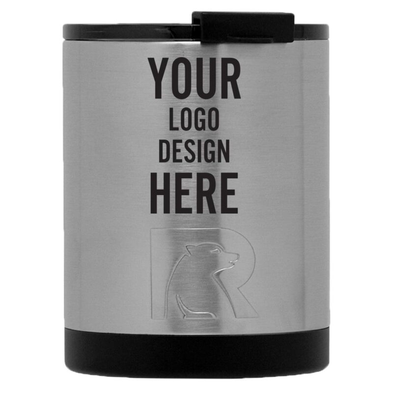 Personalized-RTIC-12-oz-Lowball-Stainless-Closeout-RTIC-LOWBALL-12 Custom Personalized RTIC 12 oz Lowball - Stainless - Closeout