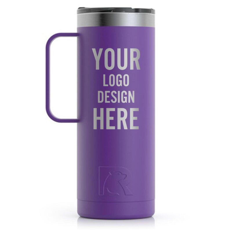 Custom Personalized Rtic 20 Oz Travel Coffee Cup-Closeout - 1