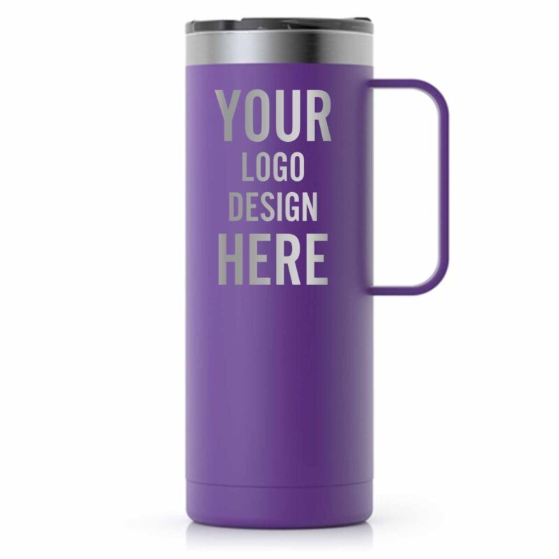 Custom Personalized Rtic 20 Oz Travel Coffee Cup-Closeout - 3
