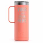 Custom Personalized Rtic 20 Oz Travel Coffee Cup-Closeout - 6