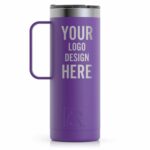 Custom Personalized Rtic 20 Oz Travel Coffee Cup-Closeout - 8