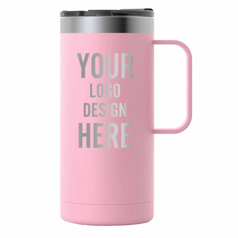 Custom RTIC 16 oz Travel Coffee Cup - Powder Coated- Closeout - 5