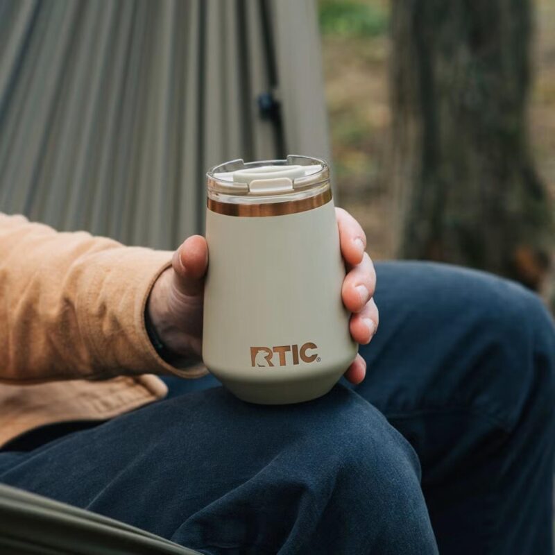 Custom RTIC® 12 oz. Happy Hour Wine Tumbler (ceramic lined) - 7