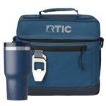 Custom RTIC® 20 oz Tumbler & 8-Can Soft Pack Executive Gift Box Set - 7