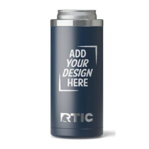 Custom Rtic 12 Oz. Skinny Can Cooler