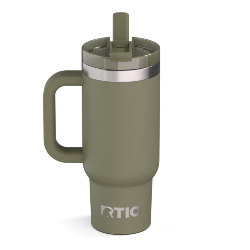 Custom RTIC® 16 oz. Little Road Trip Tumbler w/ Flip Straw (ceramic lined) - 3