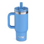 Custom RTIC® 16 oz. Little Road Trip Tumbler w/ Flip Straw (ceramic lined) - 4