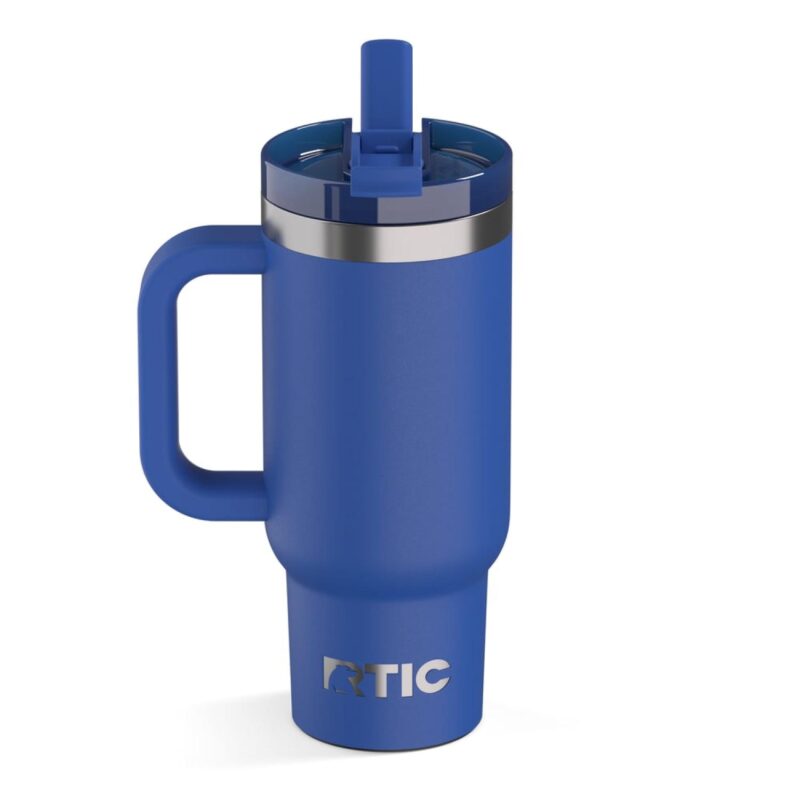 Custom RTIC® 16 oz. Little Road Trip Tumbler w/ Flip Straw (ceramic lined) - 5