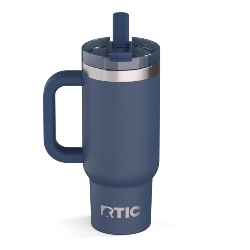 Custom RTIC® 16 oz. Little Road Trip Tumbler w/ Flip Straw (ceramic lined) - 6