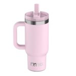 Custom RTIC® 16 oz. Little Road Trip Tumbler w/ Flip Straw (ceramic lined) - 8