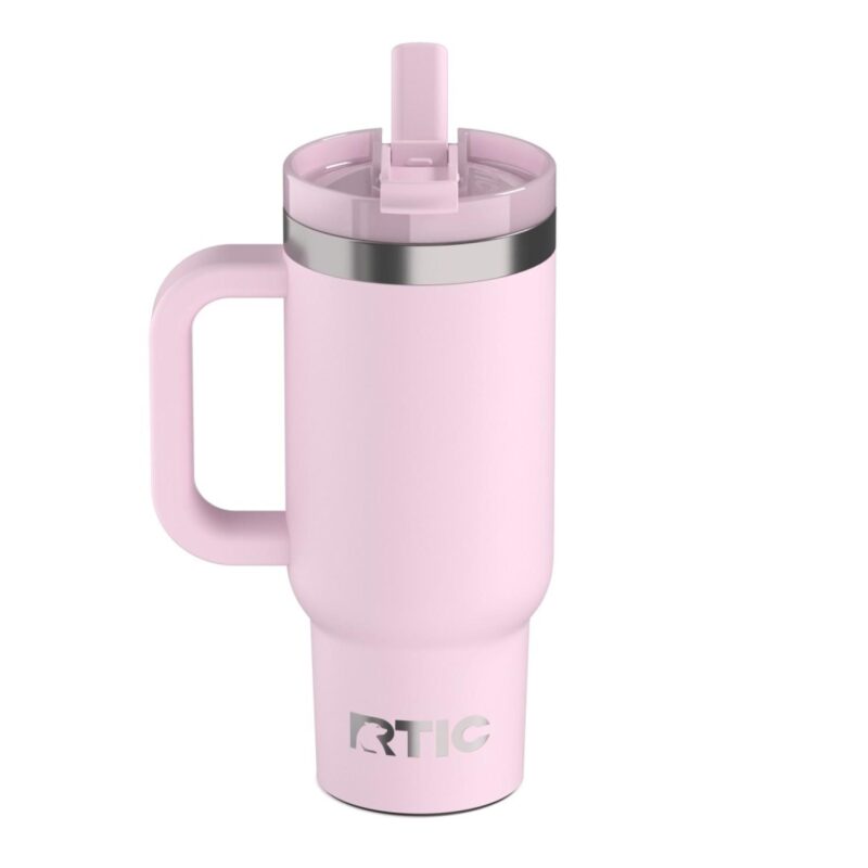 Custom RTIC® 16 oz. Little Road Trip Tumbler w/ Flip Straw (ceramic lined) - 8