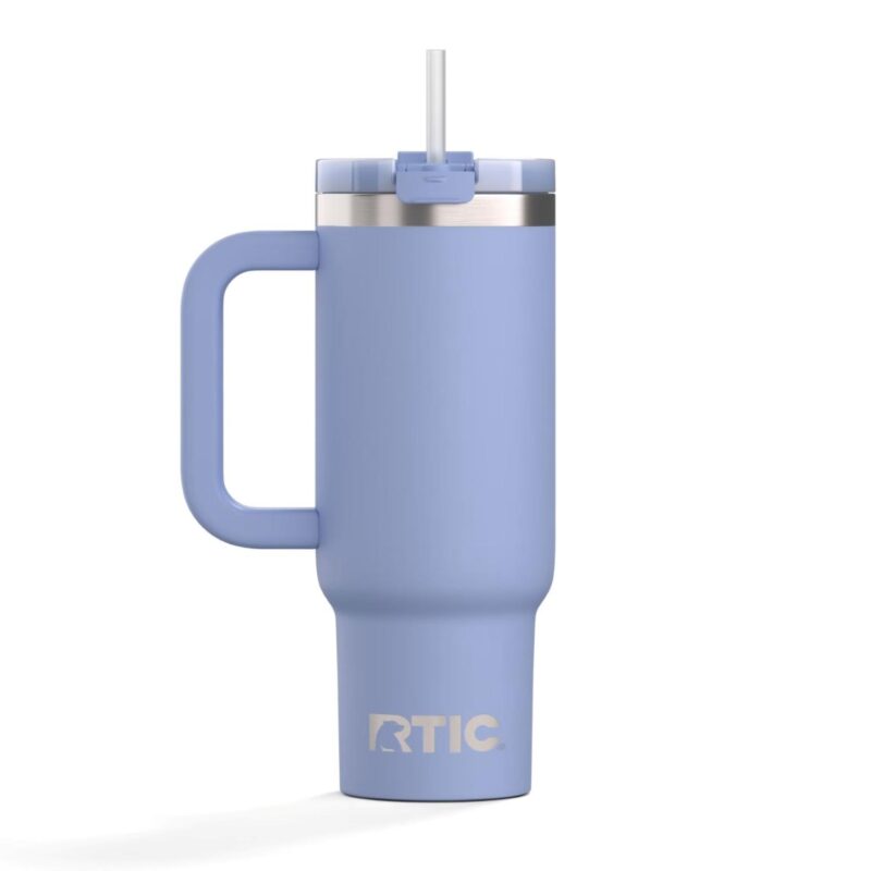 Custom RTIC® 16 oz. Little Road Trip Tumbler w/ Flip Straw (ceramic lined) - 9