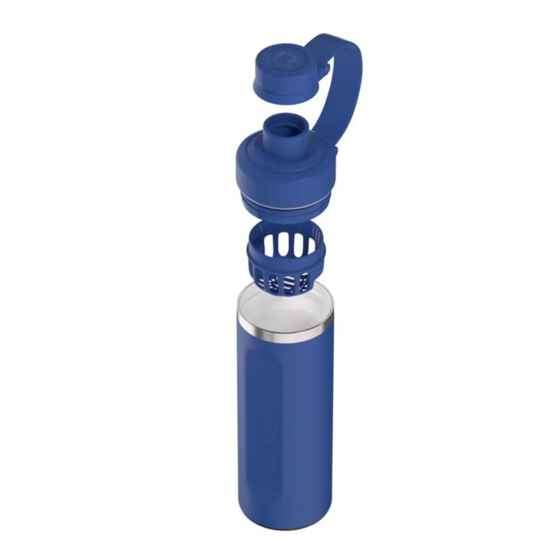 Custom 16 oz RTIC® Double-Walled Insulated Ceramic Lined Refuel Bottle - 3