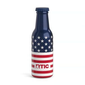 Custom 18 oz RTIC® Double-Walled Insulated Ceramic Lined Sidekick Bottle-USA 250th