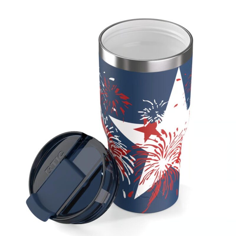 Custom USA 250th-RTIC® Stainless Steel Vacuum Insulated 20 oz Essential Tumbler - 3