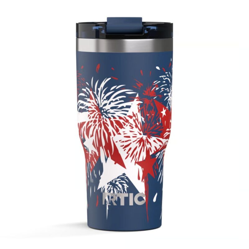 USA-250th-RTIC®-Stainless-Steel-Vacuum-Insulated-20-oz-Essential-Tumbler-RTIC521 Custom USA 250th-RTIC® Stainless Steel Vacuum Insulated 20 oz Essential Tumbler