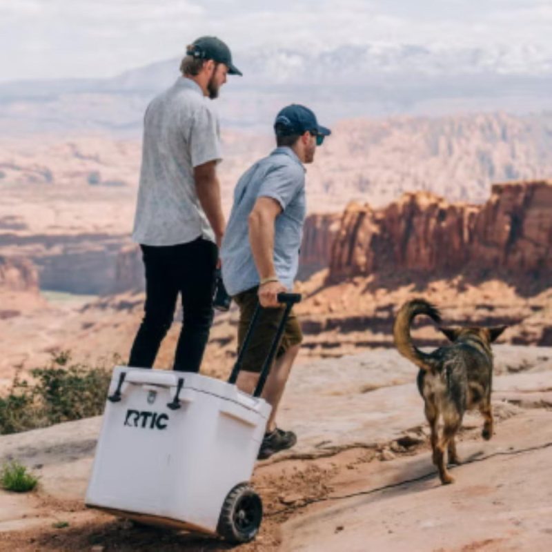 Custom RTIC® 45 QT Ultra-Tough Wheeled Cooler - 9
