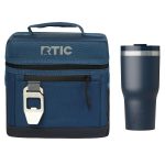 Custom 6-Can RTIC® Cooler Bag & 20 Oz. Insulated Tumbler Gift Set - 2