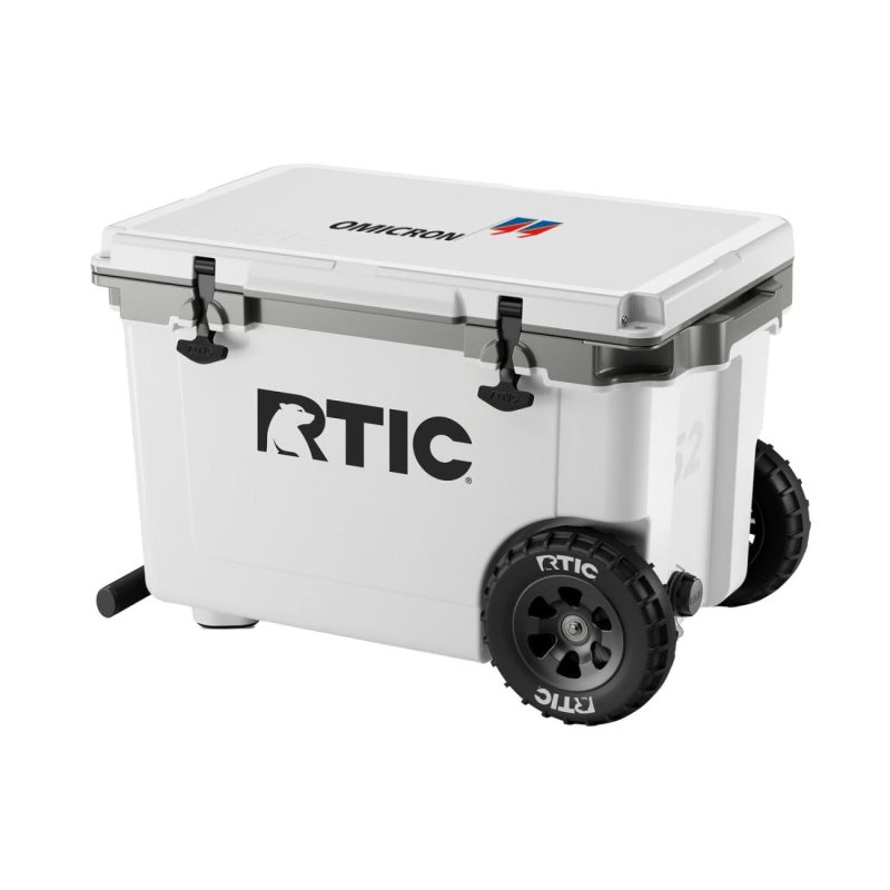 RTIC-52-QT-Ultra-Light-Wheeled-Cooler-RTIC-52ULWC Custom RTIC 52 QT Ultra-Light Wheeled Cooler
