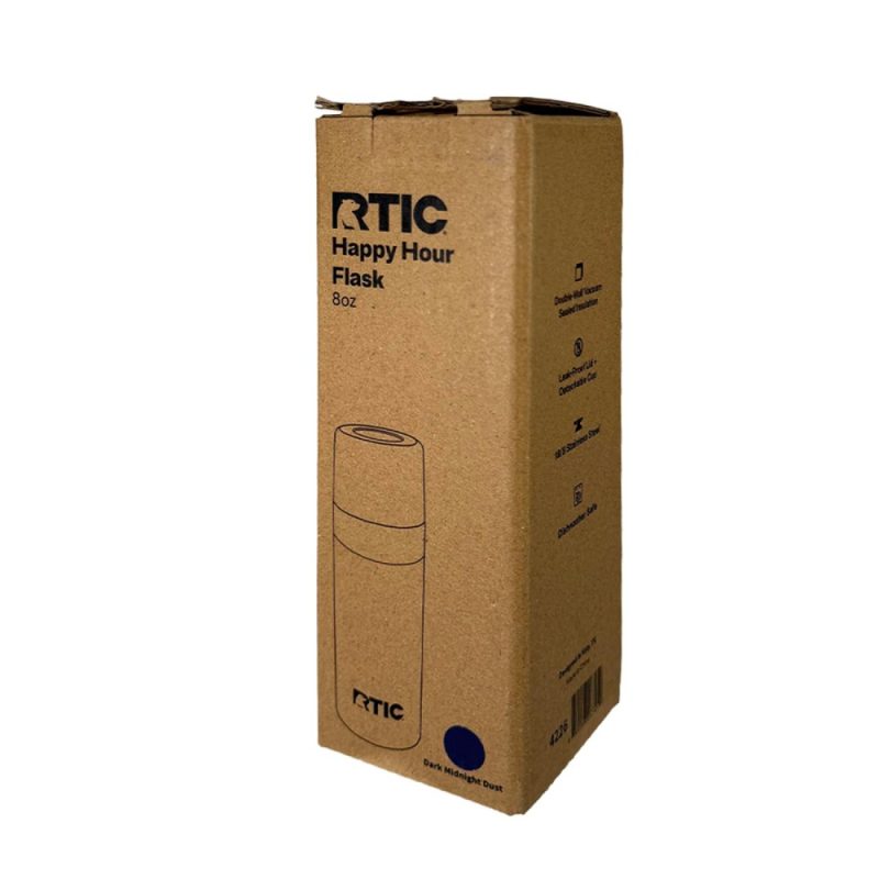 Custom RTIC 8oz Happy Hour Flask - 2