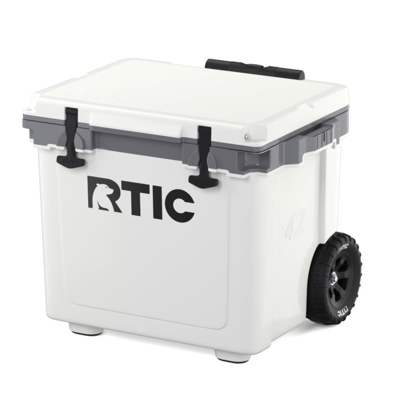Custom RTIC® 42 QT Ultra-Light Wheeled Cooler - 1