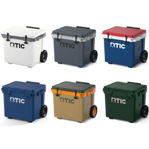 Custom RTIC® 42 QT Ultra-Light Wheeled Cooler