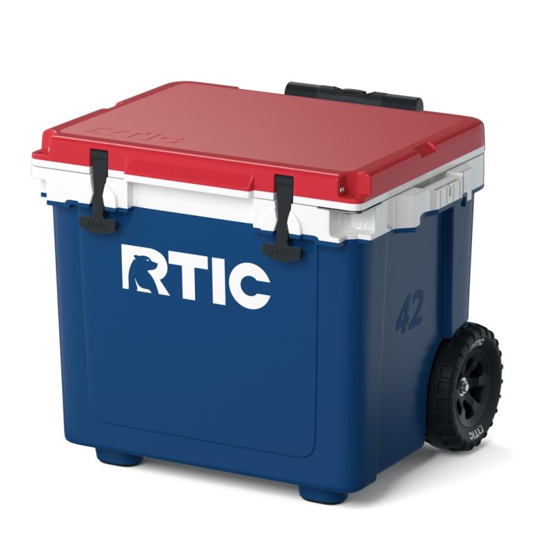 Custom RTIC® 42 QT Ultra-Light Wheeled Cooler - 4